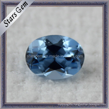 119# Blue Color Synthetic Sapphire Spinel Stone for Jewelry